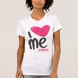 Camiseta I corazón yo magenta