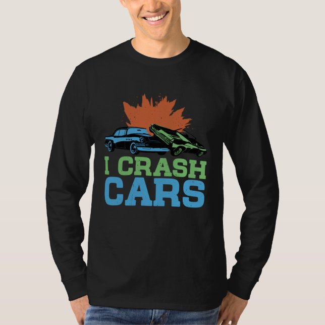 Camiseta I Crash Cars (Anverso)