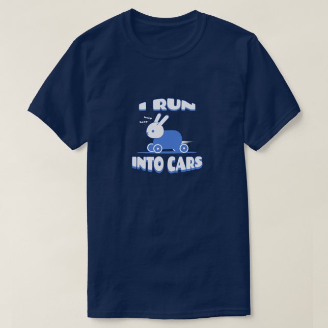 Camiseta I Crash Cars Meme (Diseño del anverso)