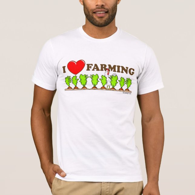 Camiseta I cultivo del corazón (Anverso)