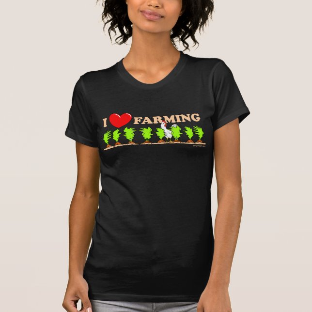 Camiseta I cultivo del corazón (Anverso)