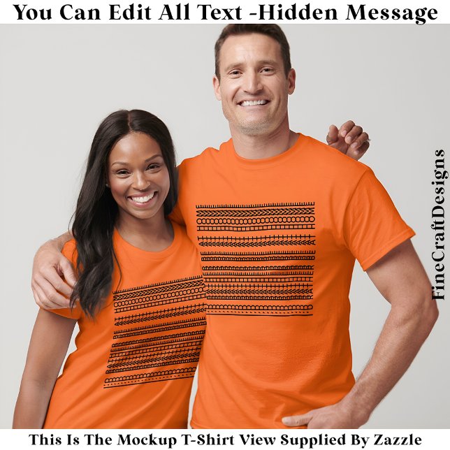 Camiseta I’d Rather Be At Home Hidden Message 084BM Funny (Subido por el creador)