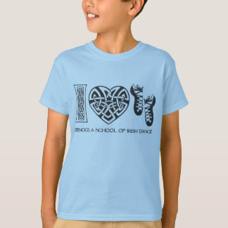 Camiseta I danza del irlandés del corazón
