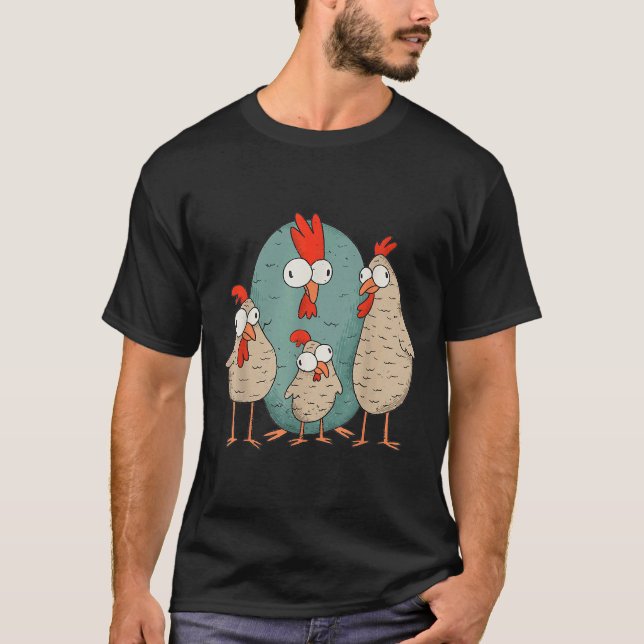 Camiseta i de pollo (Anverso)
