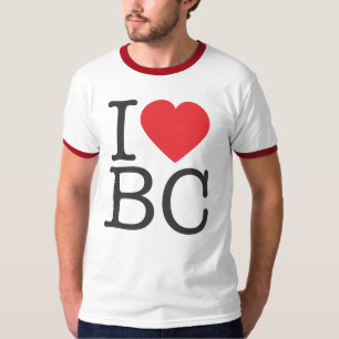 Camiseta I del CORAZÓN campanero rojo A.C. -