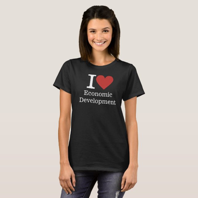 Camiseta I. Desarrollo económico ❤️ (personal del ayuntamie (Anverso completo)