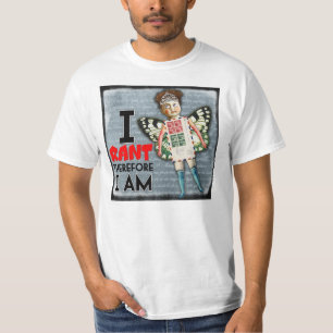 Camiseta I diatriba, por lo tanto estoy