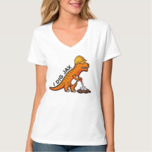 Camiseta I Dig Jax con cuello en V
