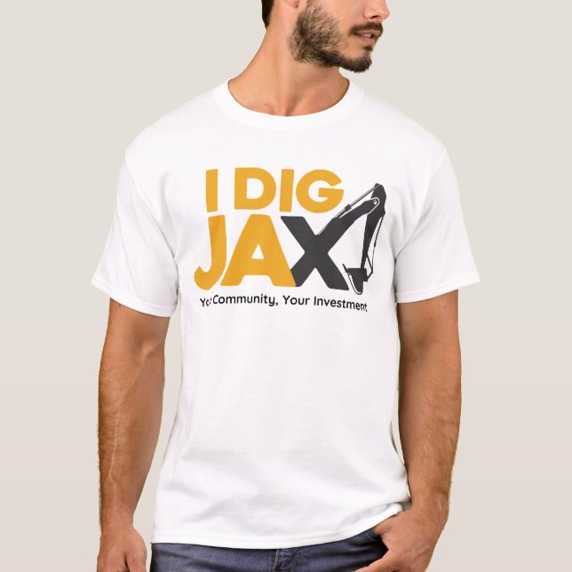 Camiseta I Dig Jax Crew Necr Shirt (Anverso)
