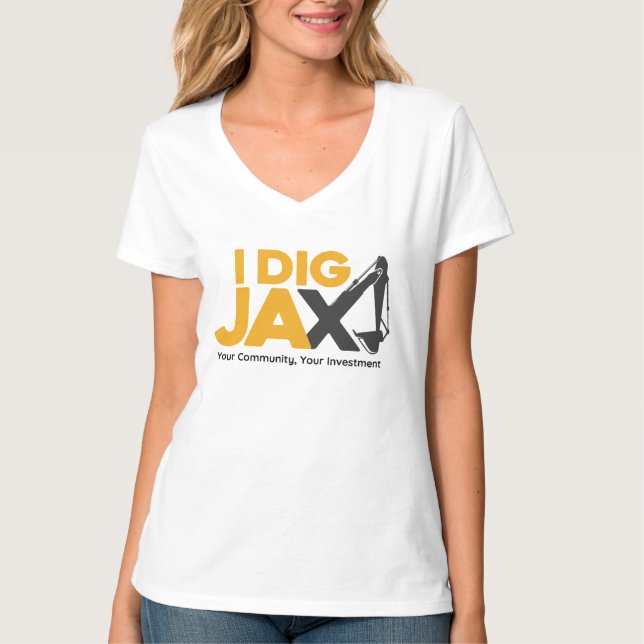 Camiseta I Dig Jax V Neck Shirt (Anverso)