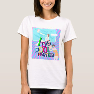 Camiseta I Dig Pool Fiestas Retro Fun Ilustracion Arte