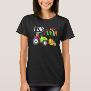 Camiseta I Dig Purim Hamantaschen Tractor Juddlers B