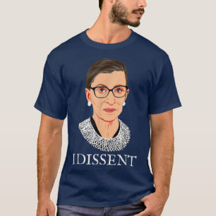 Camiseta I Dissent Shirt I Dissent Collar Rbg For Women I D