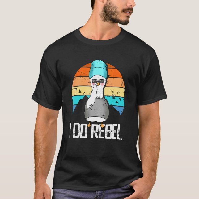 Camiseta I Do Rebel Vintage Goose Guay Duck (Anverso)