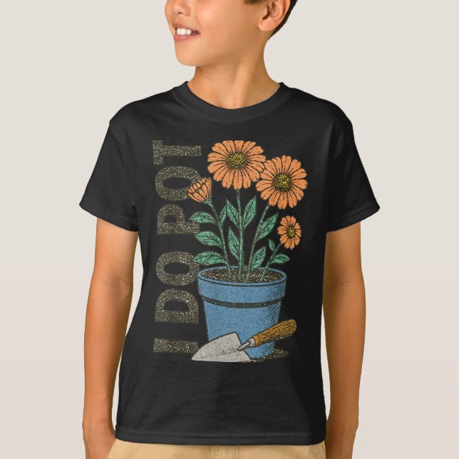 Camiseta I Do T Funny Gardening Funny Smoker  (Anverso)