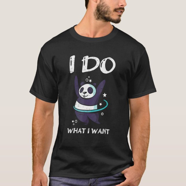 Camiseta I Do What I Want Hoop Gymnastics Gymnast for a Bam (Anverso)