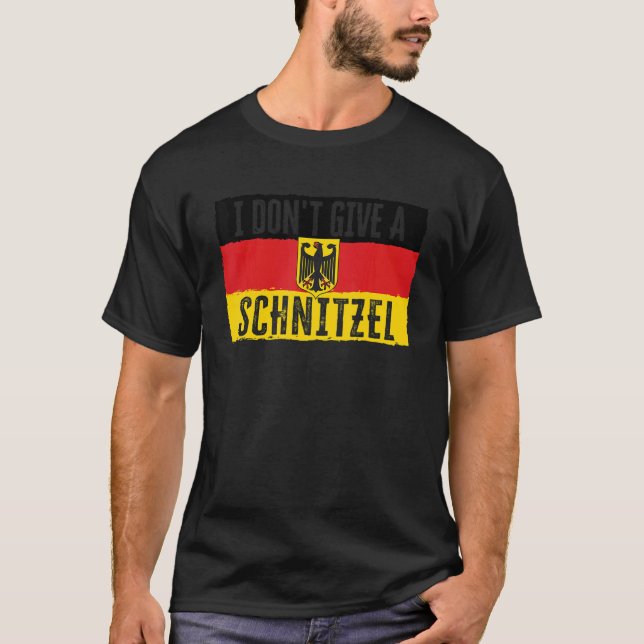 Camiseta I Don't Give A Schnitzel 14 (Anverso)