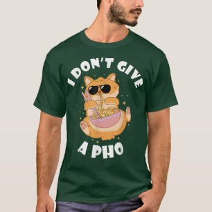 Camiseta I Dont Give Vietnamese Food Bowl Pho Noodle Soup L