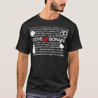 Camiseta I Dove Bonaire Scuba Buceo