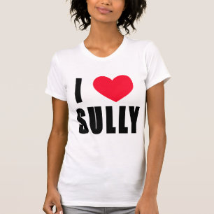 Camiseta I el corazón Sully