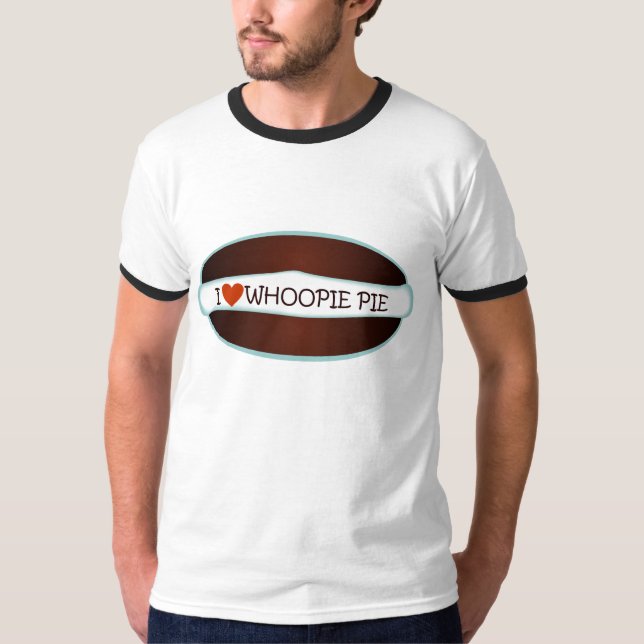 Camiseta I empanada de Whoopie del corazón (Anverso)