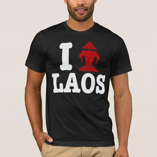 Camiseta I Erawan (Love Laos) (Anverso)