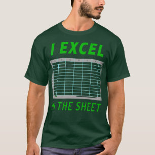 Camiseta I Excel En La Hoja