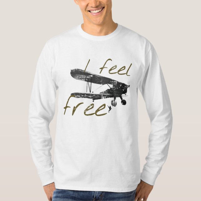 Camiseta I feel free (Anverso)