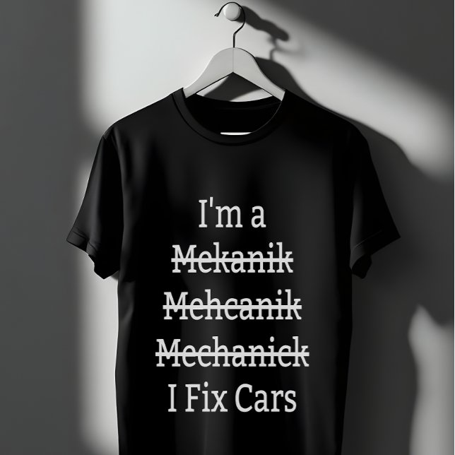 Camiseta I Fix Carros (Subido por el creador)
