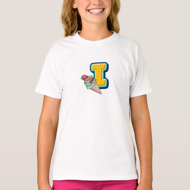 Camiseta I for Ice cream (Anverso)