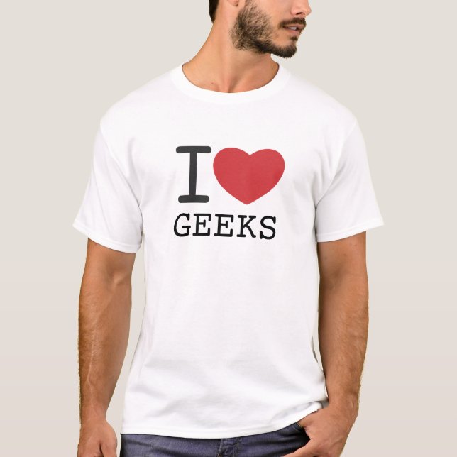 Camiseta I FRIKIS del CORAZÓN adaptables (Anverso)