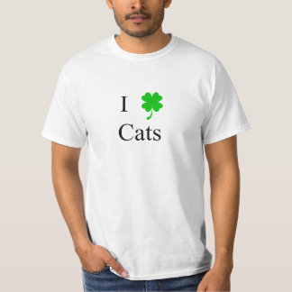 Camiseta I gatos del trébol