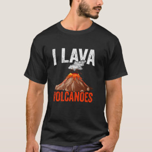 Camiseta I Geólogo de Volcanes de Lava Geología Científica 