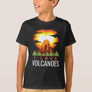 Camiseta I Geólogo del volcán de los volcanes de lava