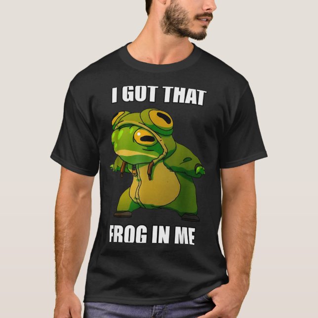 Camiseta I Got That Frog In Me  (Anverso)