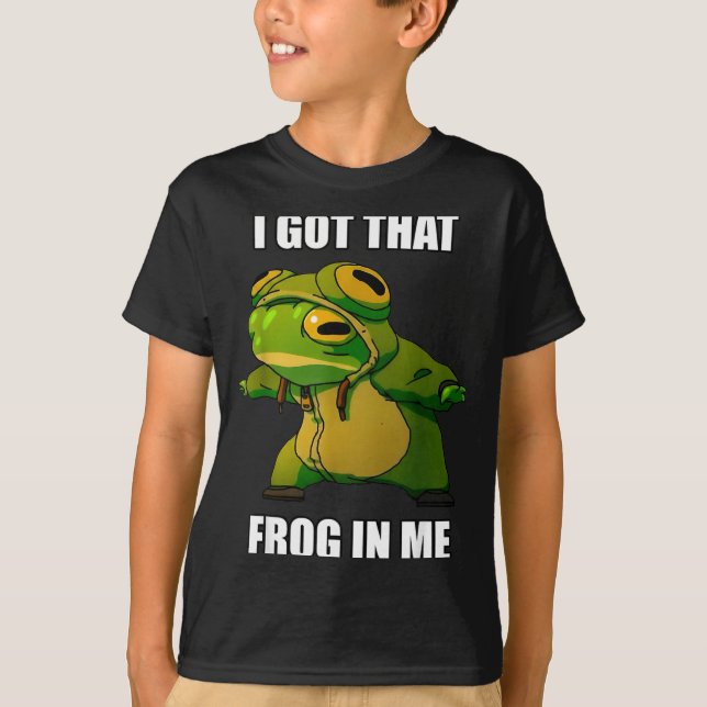 Camiseta I Got That Frog In Me  (Anverso)