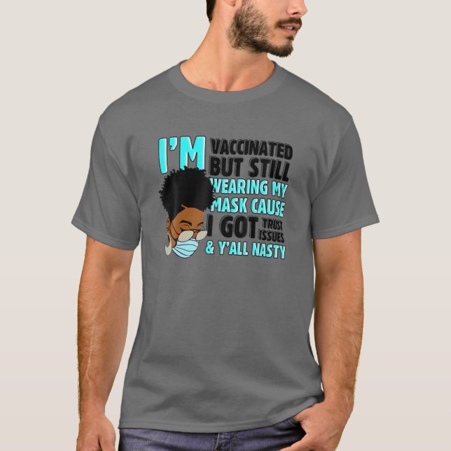 Camiseta I Got Vaccinated Funny Vaccine Humor Pro Vaccine B (Anverso)