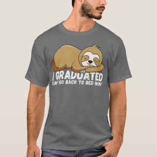 Camiseta I Graduated Can I Go Back To Bed NowFunny Senior G