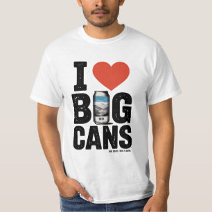 Camiseta I + GRANDES CANS Diseño de Cerveza Vintage - Graci