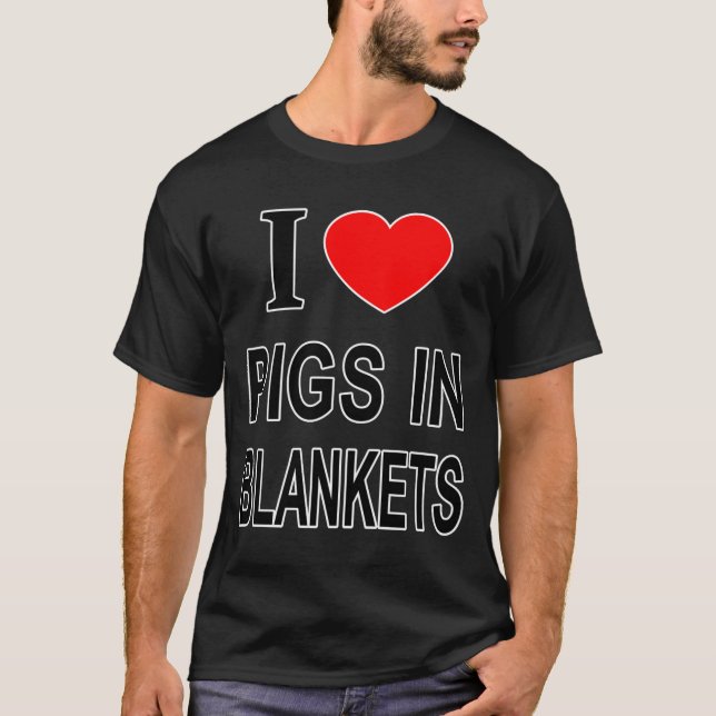 Camiseta I Gs In Blankets I Love Gs In Blankets I He  (Anverso)