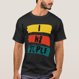 Camiseta i h8 ple, odio a la gente, odio a la gente