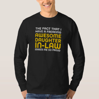 Camiseta I have daughter in law father in law family in law