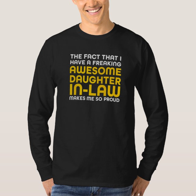Camiseta I have daughter in law father in law family in law (Anverso)