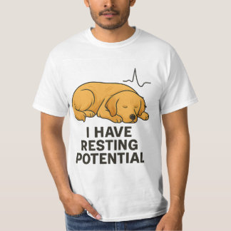 CAMISETA I HAVE RESTING POTENTIAL TEE