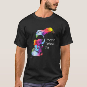 Camiseta I Havent Decided Yet Rainbow Genderflexible Pride 