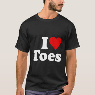 Camiseta I He Toes I Love Toes Fees