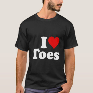 Camiseta I He Toes I Love Toes Fees