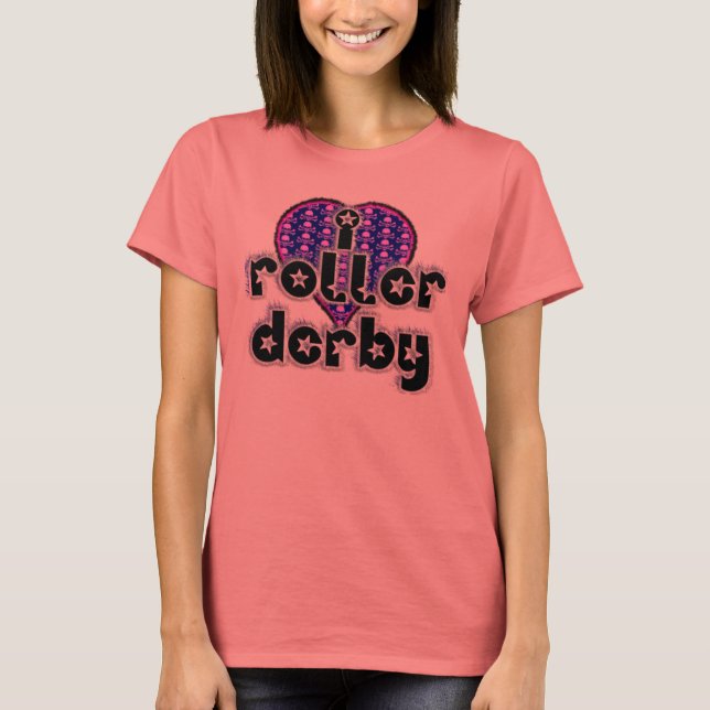 Camiseta I Hearroller derby (Anverso)