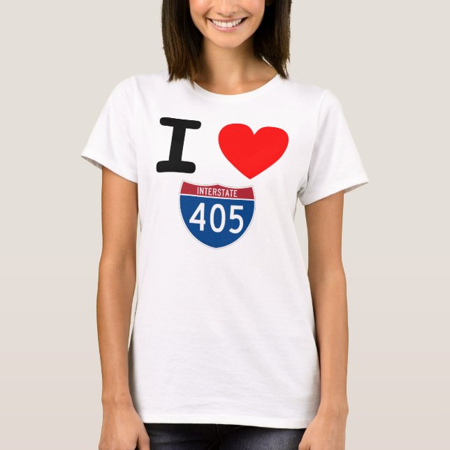 Camiseta I Heart 405 (Anverso)