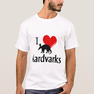 Camiseta I Heart Aardvarks